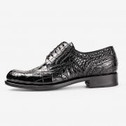 Men’s Genuine Alligator Leather Oxford Business Dress Shoes