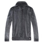 Mens Mink Fur Trucker Jackets