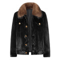 Mens Mink Fur Trucker Jackets